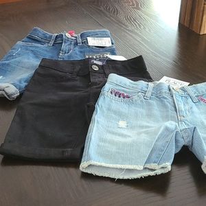 Girl shorts never worn..tag is still attached
